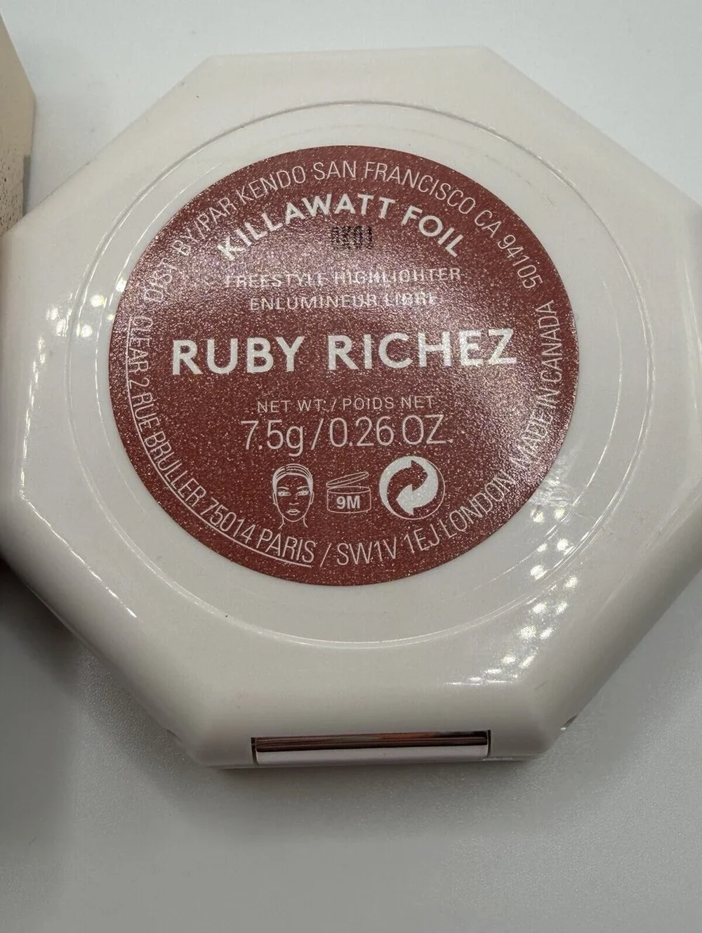Fenty Beauty Killawatt Foil Highlighter Ruby Richez 7.5g 0.26 oz NEW